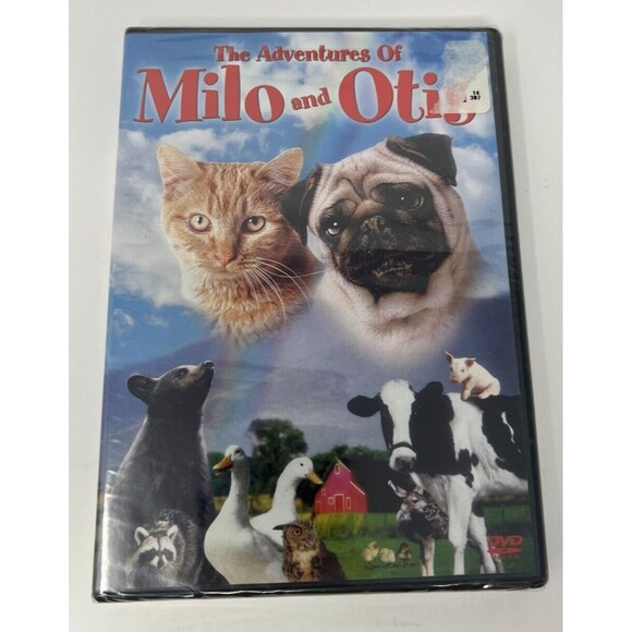The Adventures of Milo and Otis DVD Movie Full Screen Edition Dudley Moore - Picture 1 of 5